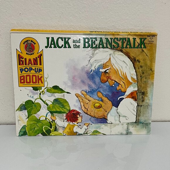 JACK and the BEANSTALK GIANT POP-UP STORY BOOK, 1974 Hardcover-PREOWNED - Picture 1 of 5